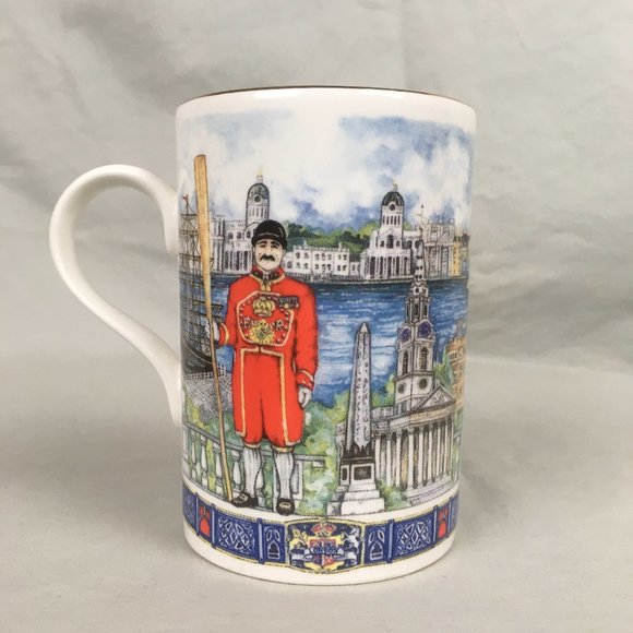 James Sadler Kitchen James Sadler Thameside Coffee Tea Mug Bone